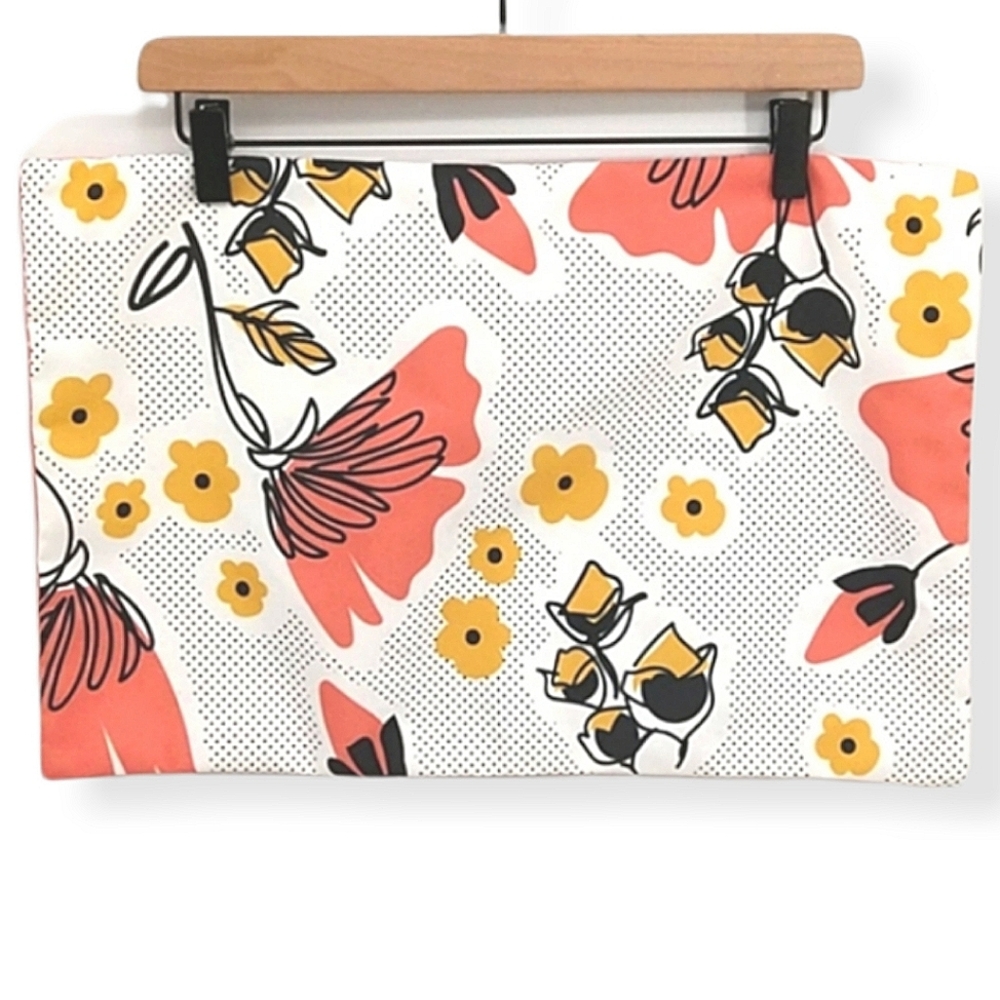 Poppy Flower Rectangular Accent Pillow Cover